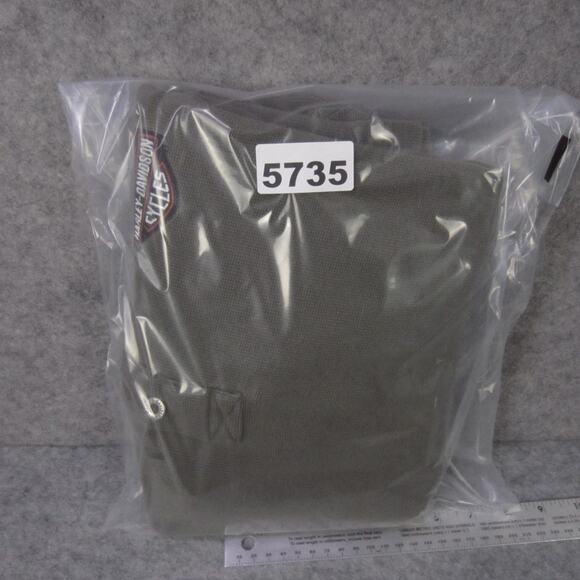 Harley-Davidson Shirt Mens Large Green Henley Thermal Waffle Knit Bar Shield - Picture 9 of 9